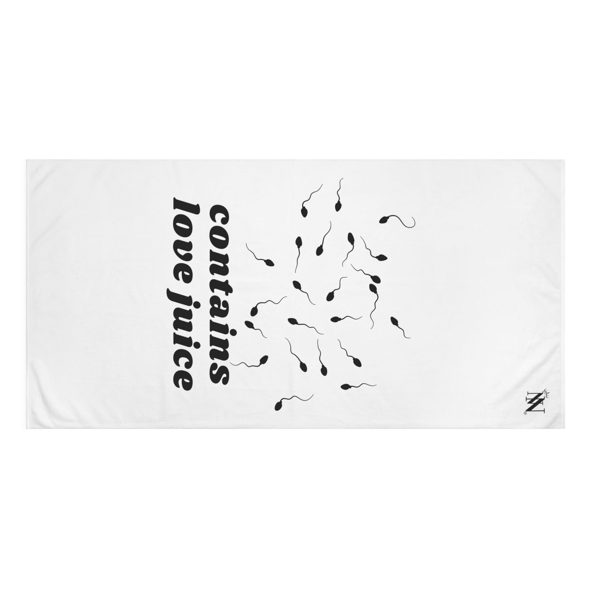 Contains Love Juice | Mix & Match Naughty XL Fun-Flirty Lovers’ Towels