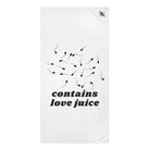 Contains Love Juice | Mix & Match Naughty XL Fun-Flirty Lovers’ Towels