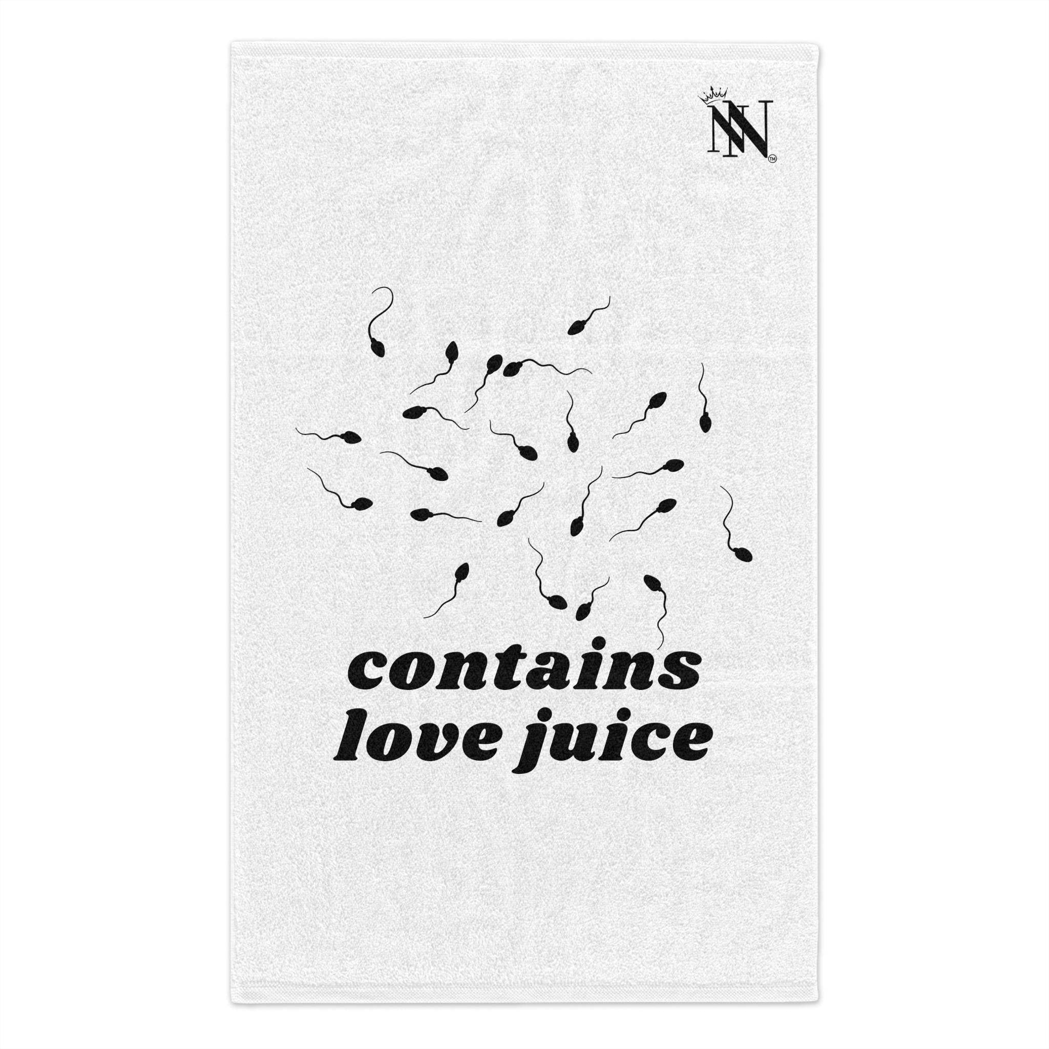 Contains Love Juice | Mix & Match Soft Fun-Flirty Lovers’ Towels