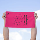 Contains Love Juice Pink | Mix & Match Soft Sex Towels | Flirty Lovers’ Gifts
