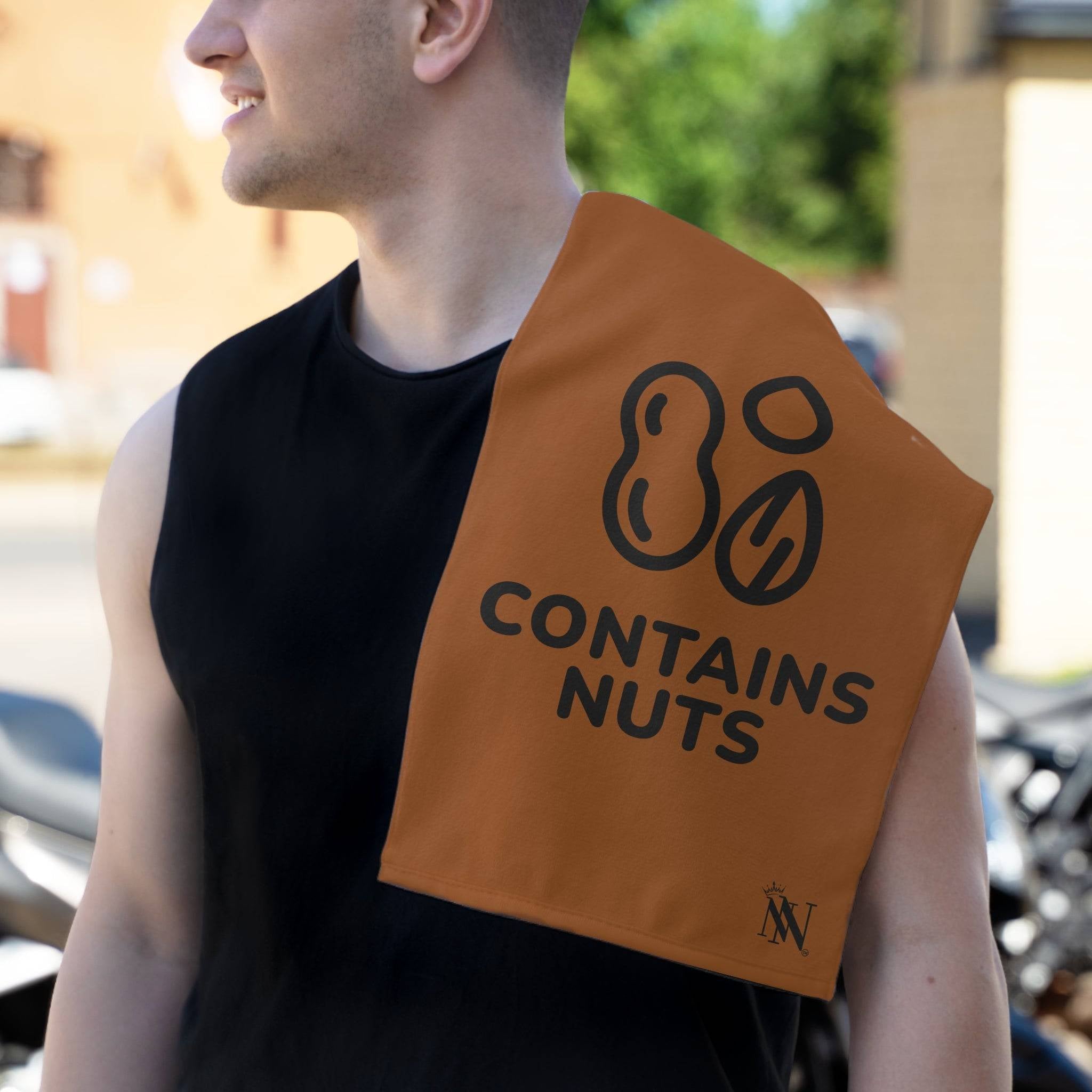 Contains Nuts | Mix & Match Soft Fun-Flirty Lovers’ Towels