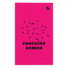 Contains Semen Pink | Mix & Match Soft Sex Towels | Flirty Lovers’ Gifts