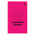 Contains Semen Pink | Mix & Match Soft Sex Towels | Flirty Lovers’ Gifts