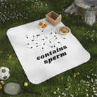 Contains Sperm | Mix Match Fun-Flirty Lovers’ Water-Resistant Blankets