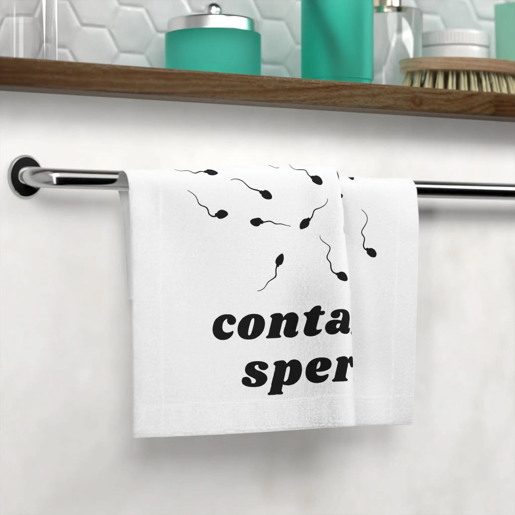 Contains Sperm | Mix & Match Lils’ Fun-Flirty Lovers’ Towels