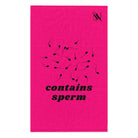Contains Sperm Pink | Mix & Match Soft Sex Towels | Flirty Lovers’ Gifts