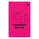 Contains Sperm Pink | Mix & Match Soft Sex Towels | Flirty Lovers’ Gifts