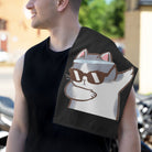 Cool Cat Black | Mix & Match Soft Fun-Flirty Lovers’ Towels