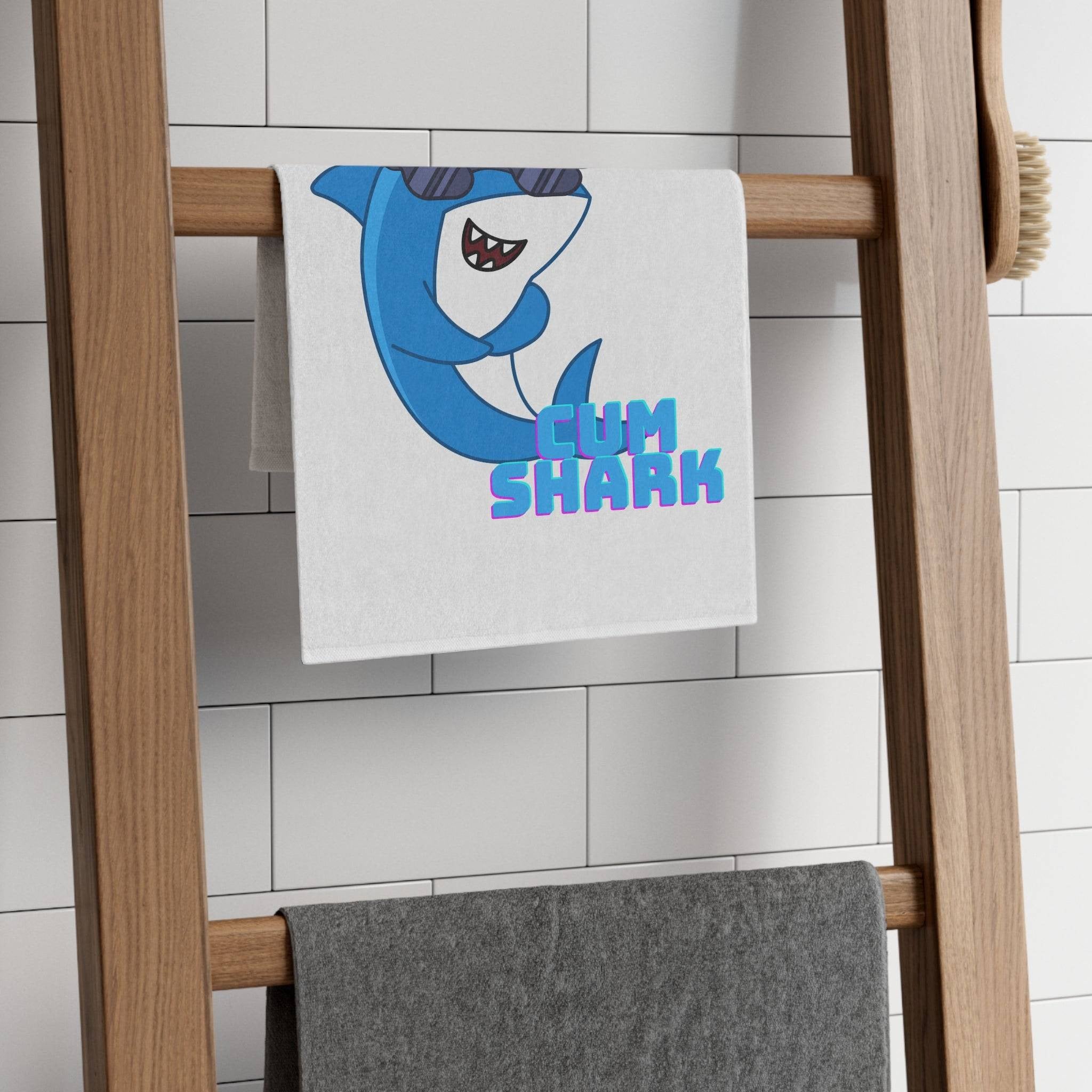 Cool Cum Shark | Mix & Match Soft Fun-Flirty Lovers’ Towels