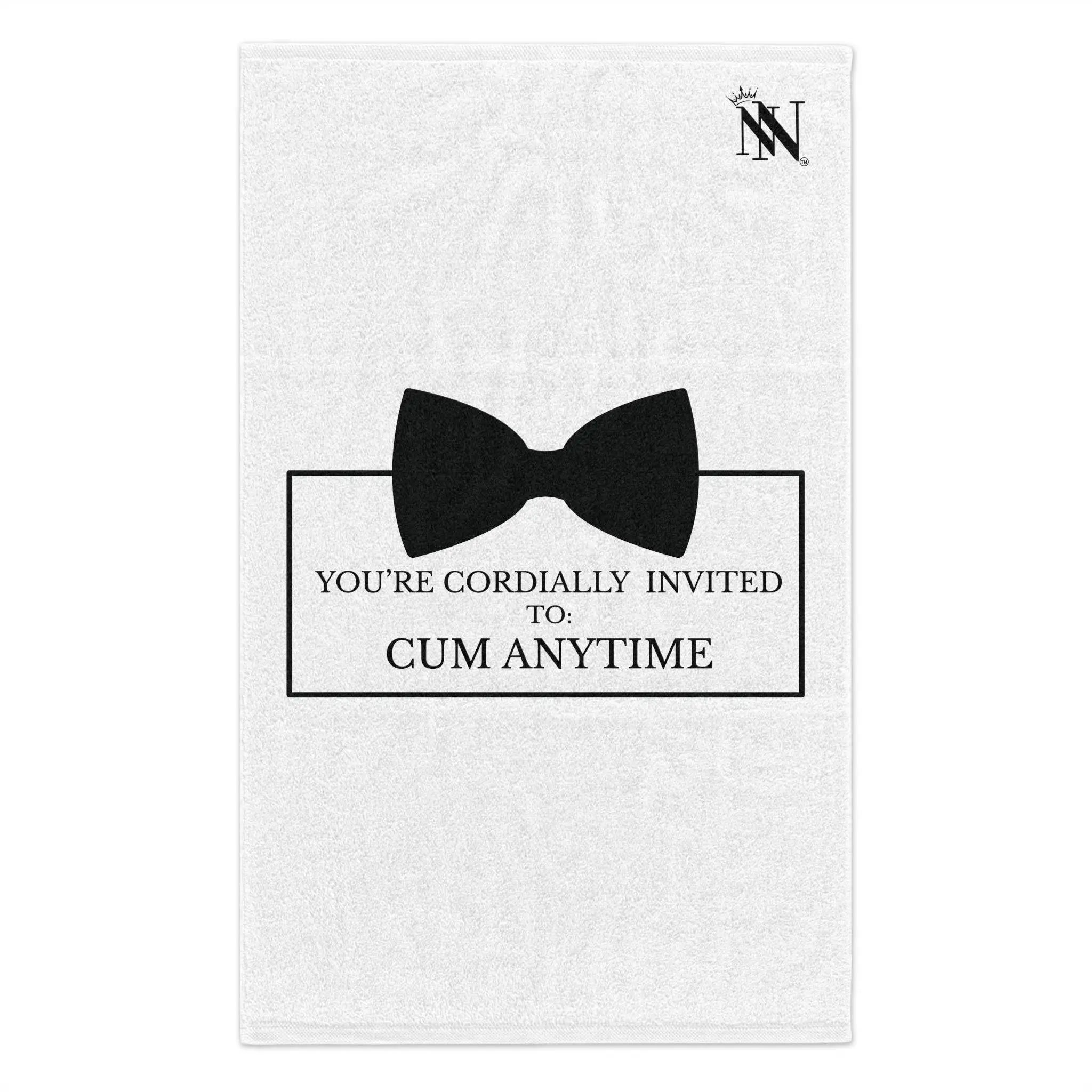 Cordially Invited Cum | Mix & Match Soft Fun-Flirty Lovers’ Towels
