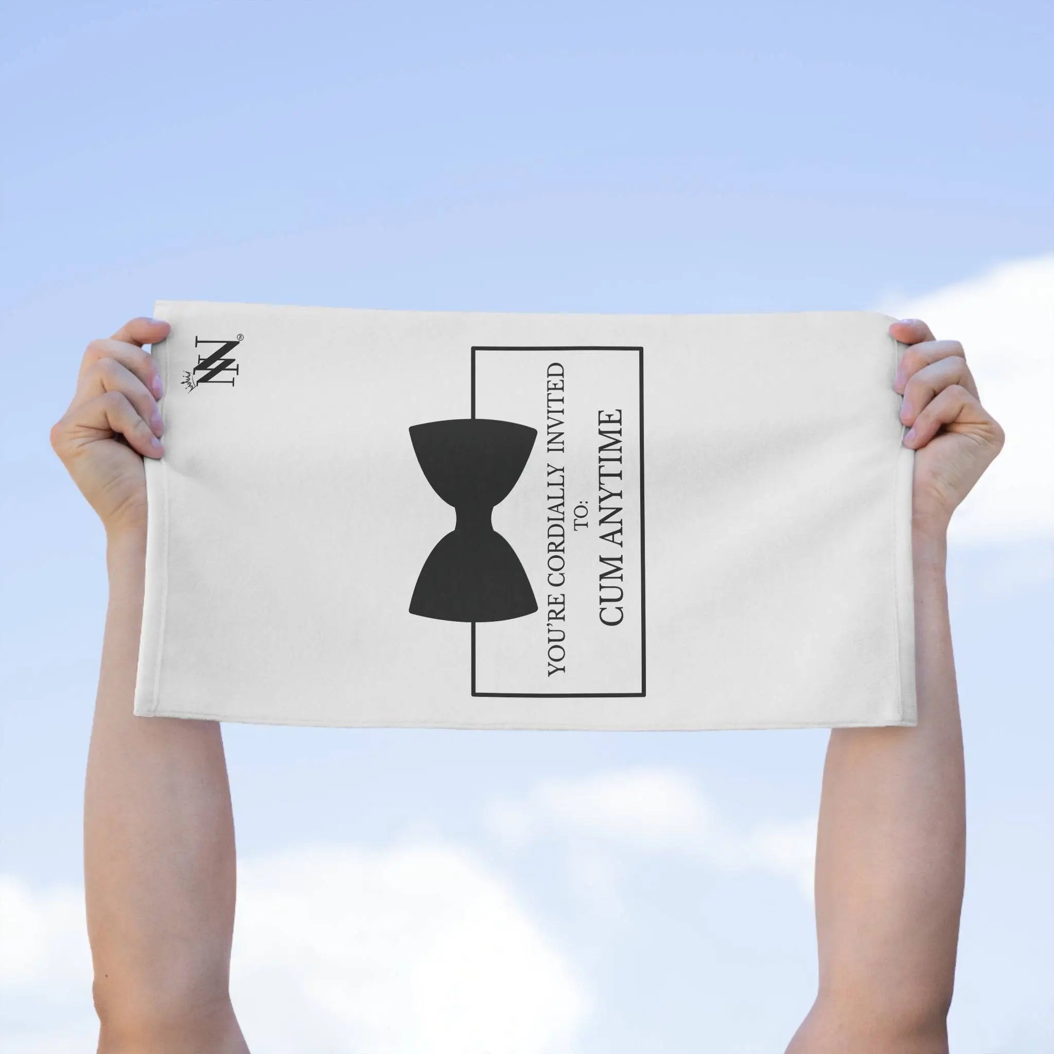 Cordially Invited Cum | Mix & Match Soft Fun-Flirty Lovers’ Towels