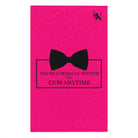 Cordially Invited Cum Pink | Mix & Match Soft Fun-Flirty Lovers’ Towels