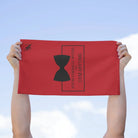 Cordially Invited Cum Red | Mix & Match Soft Fun-Flirty Lovers’ Towels