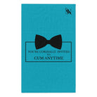 Cordially Invited Cum Teal | Mix & Match Soft Fun-Flirty Lovers’ Towels