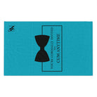 Cordially Invited Cum Teal | Mix & Match Soft Fun-Flirty Lovers’ Towels