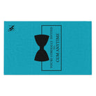 Cordially Invited Cum Teal | Mix & Match Soft Fun-Flirty Lovers’ Towels