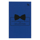 Cordially Invited Sex Blue | Mix & Match Soft Fun-Flirty Lovers’ Towels
