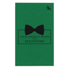 Cordially Invited Sex Green | Mix & Match Soft Fun-Flirty Lovers’ Towels
