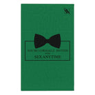 Cordially Invited Sex Green | Mix & Match Soft Fun-Flirty Lovers’ Towels