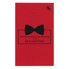 Cordially Invited Sex Red | Mix & Match Soft Fun-Flirty Lovers’ Towels