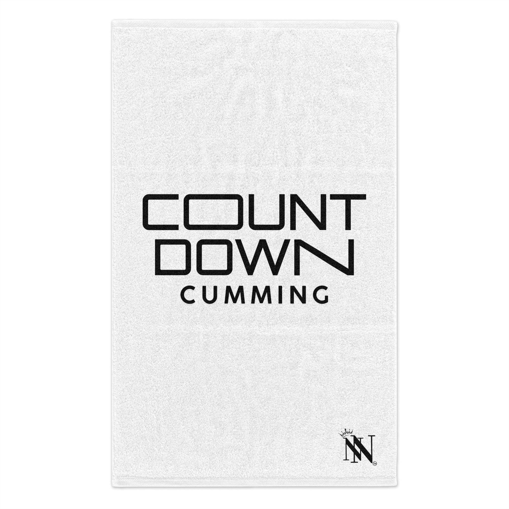 Count Down Cumming | Mix & Match Soft Fun-Flirty Lovers’ Towels