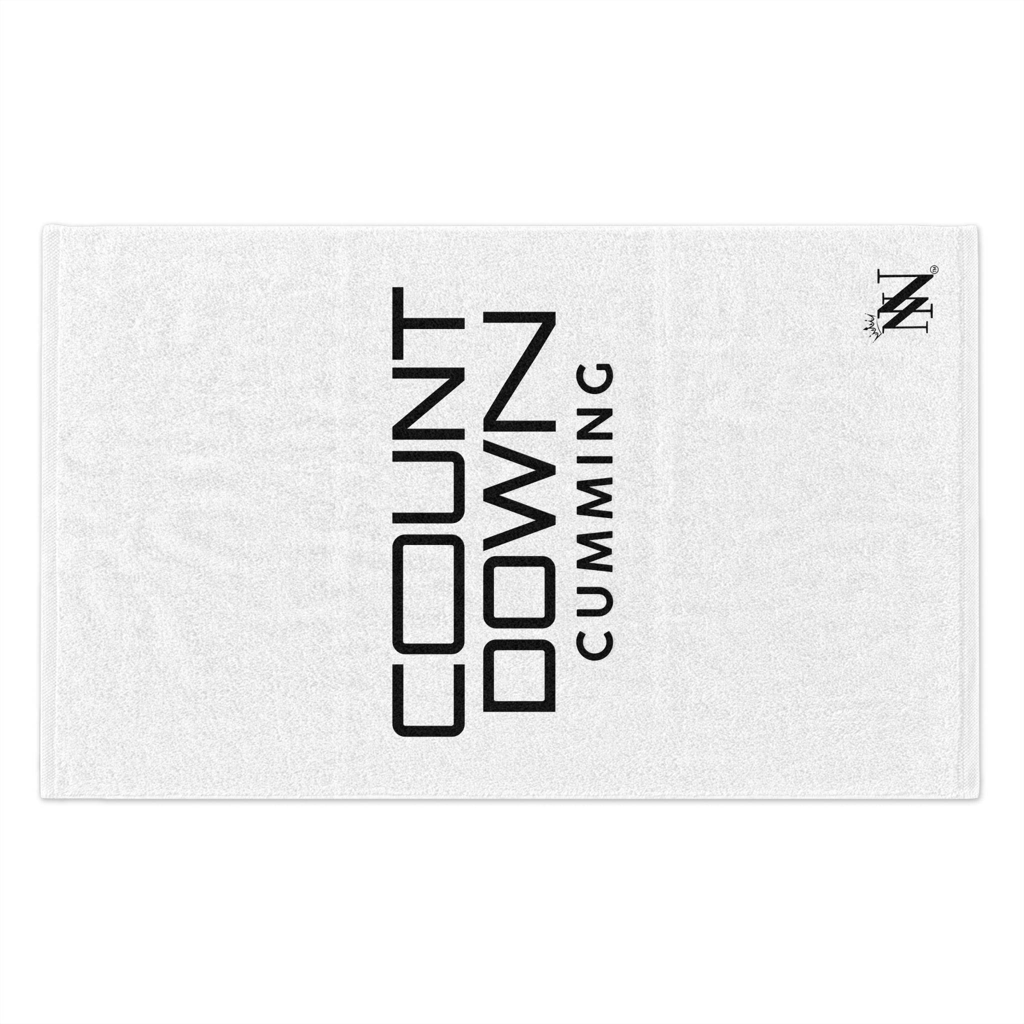 Count Down Cumming | Mix & Match Soft Fun-Flirty Lovers’ Towels