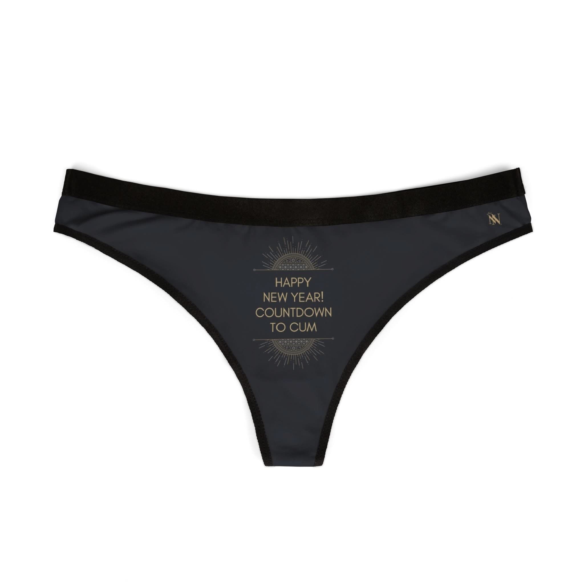 Countdown to Cum | Mix & Match Women’s Fun-Flirty Lovers’ Thongs