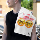 Couple of Love Nerds | Mix & Match Soft Fun-Flirty Lovers’ Towels