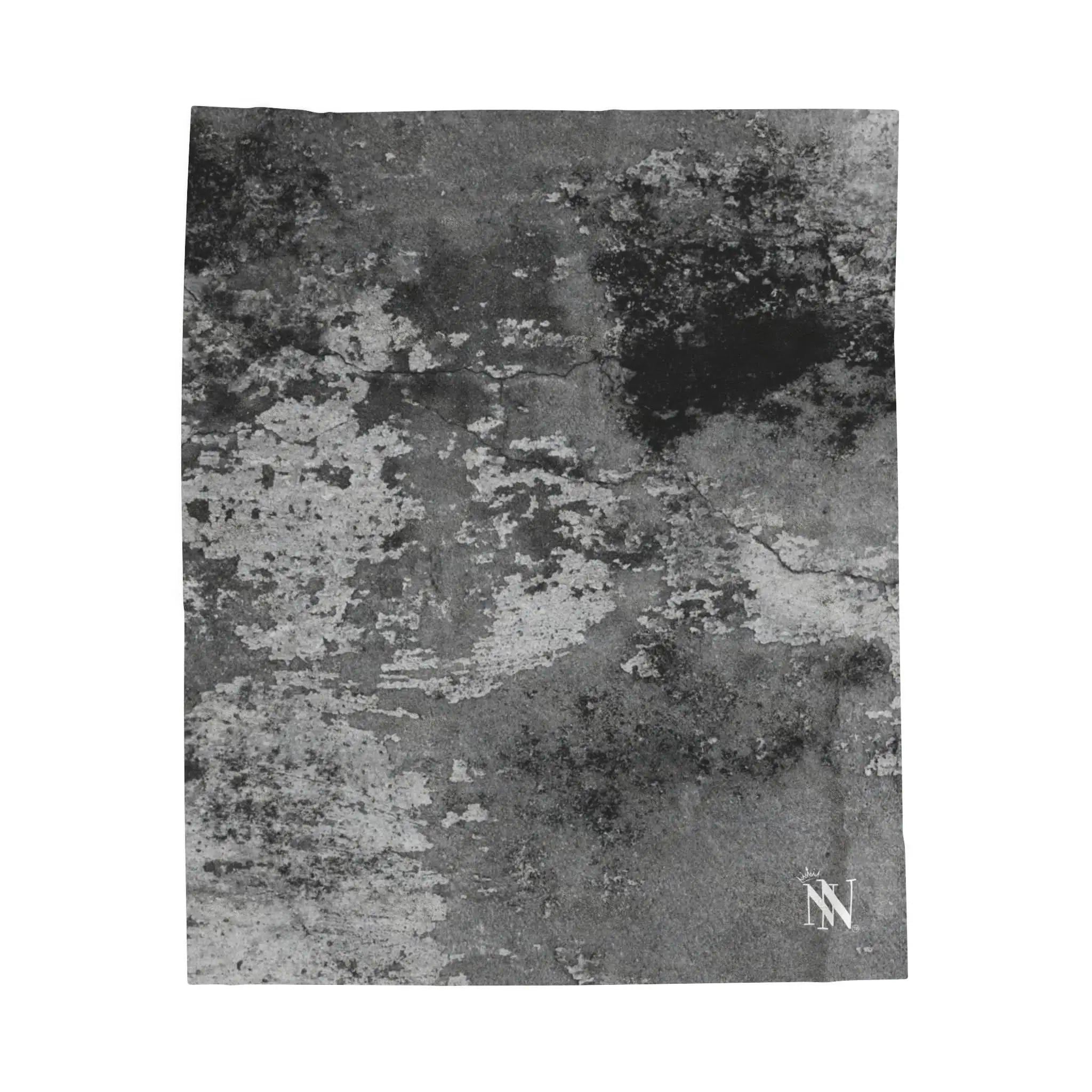 Cracked Concrete | Mix & Match Fun-Flirty Lovers’ Blankets