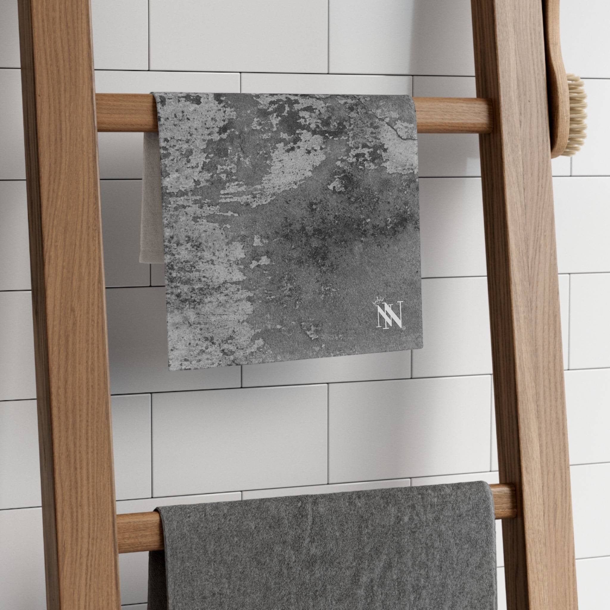 Cracked Concrete | Mix & Match Soft Fun-Flirty Lovers’ Towels