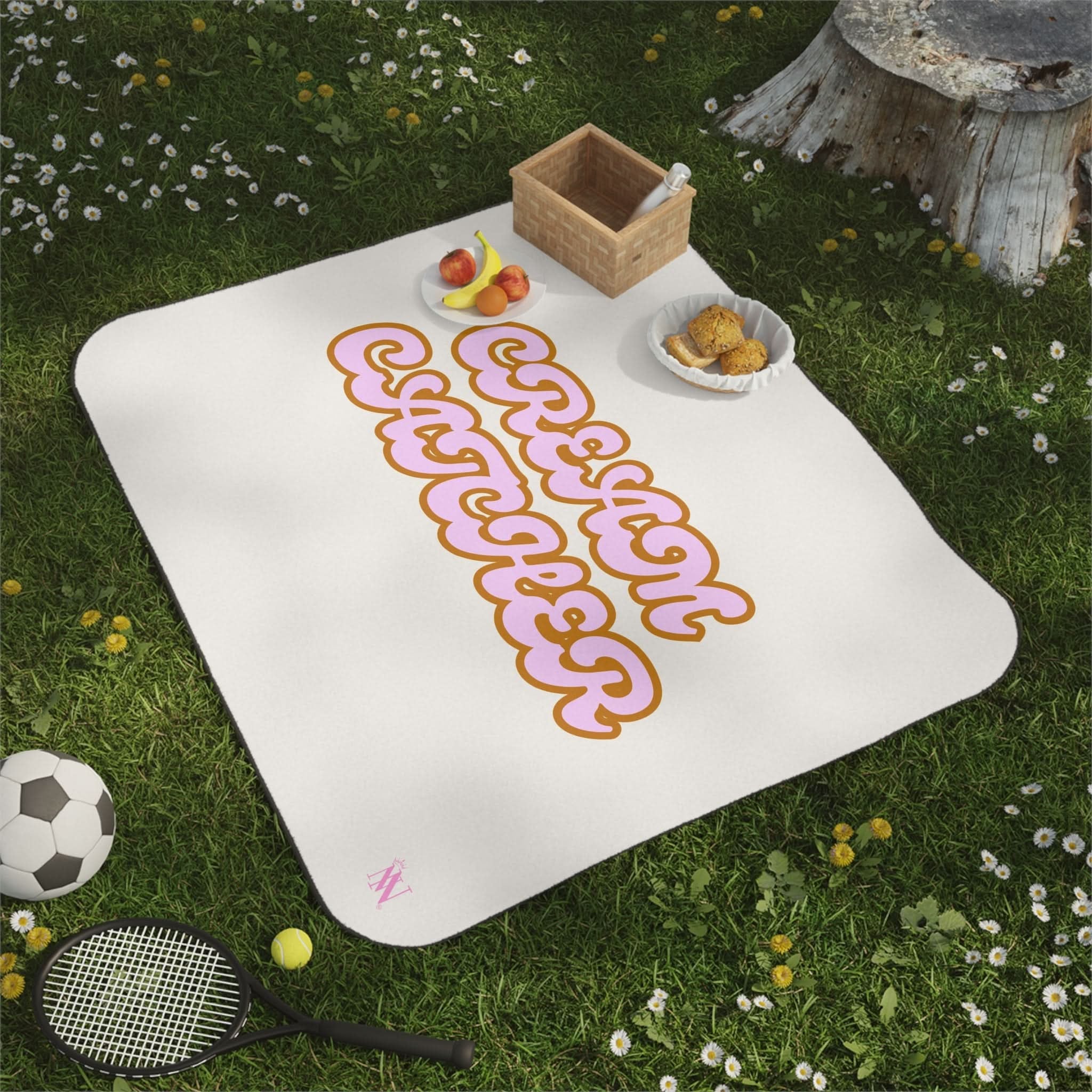 Cream Catcher | Mix Match Fun-Flirty Lovers’ Water-Resistant Blankets