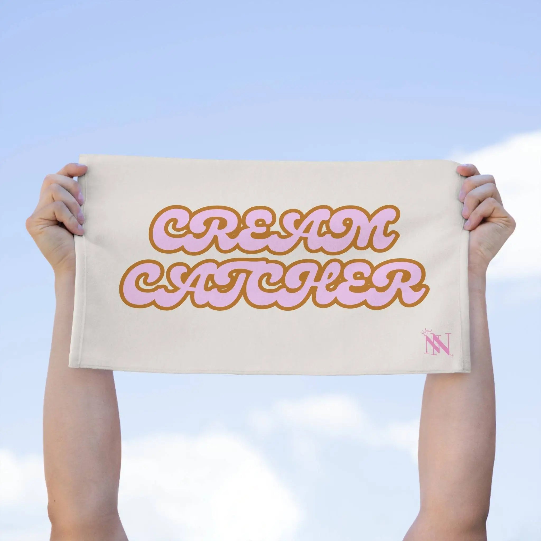 Cream Catcher | Mix & Match Soft Fun-Flirty Lovers’ Towels