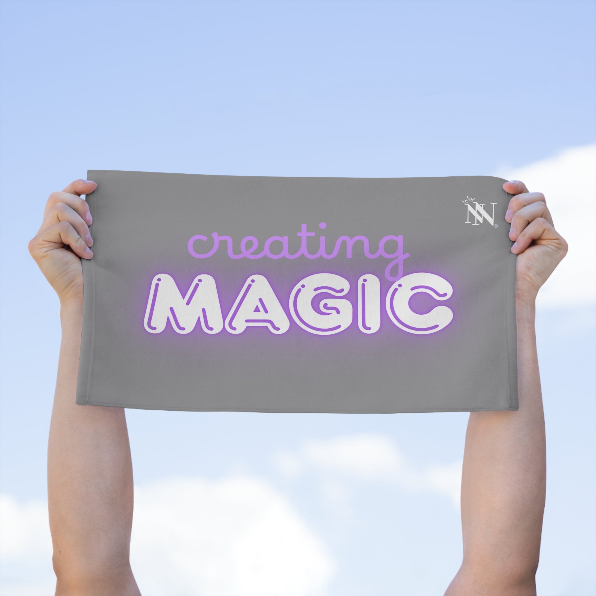 Creating Magic Grey | Mix & Match Soft Fun-Flirty Lovers’ Towels