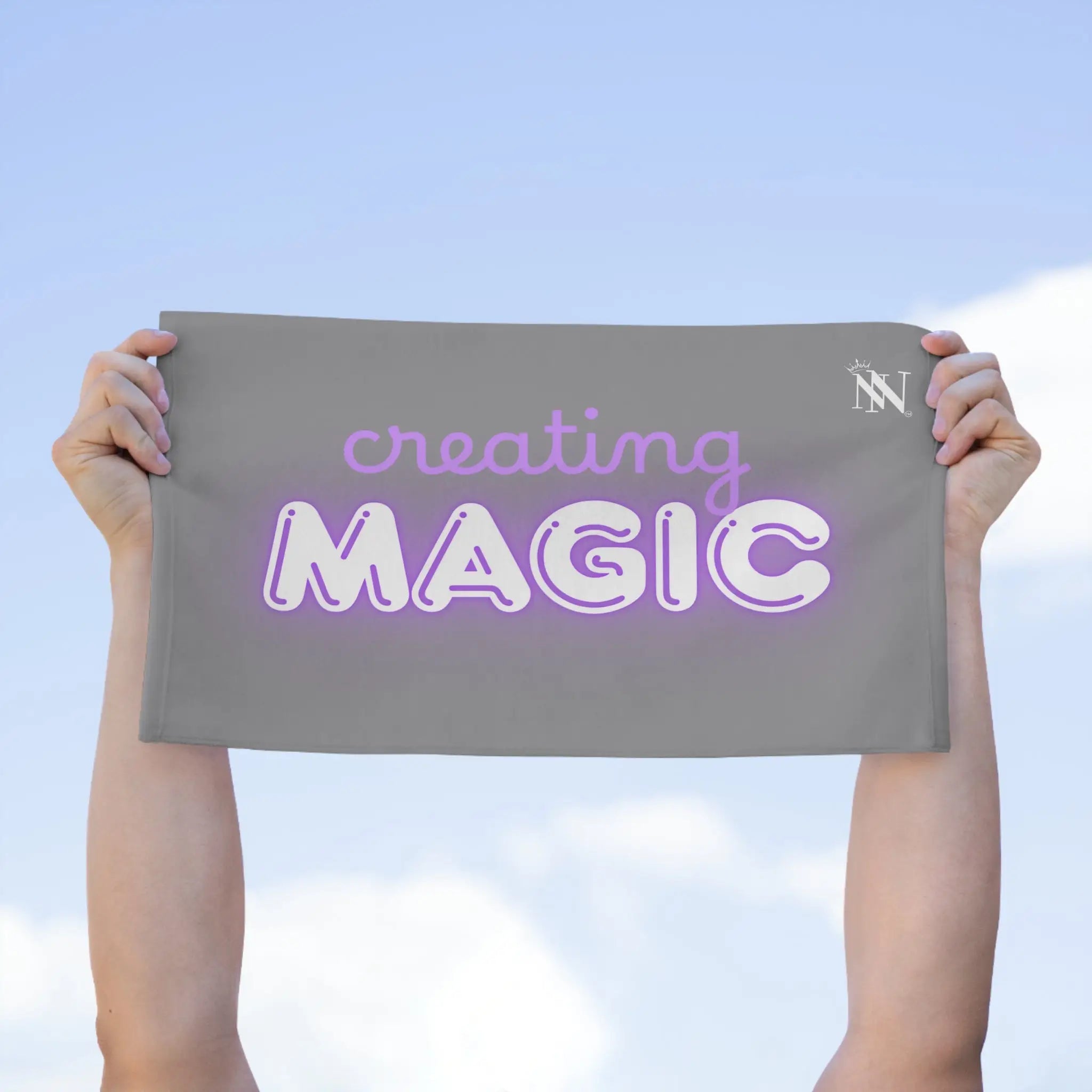 Creating Magic Grey | Mix & Match Soft Fun-Flirty Lovers’ Towels