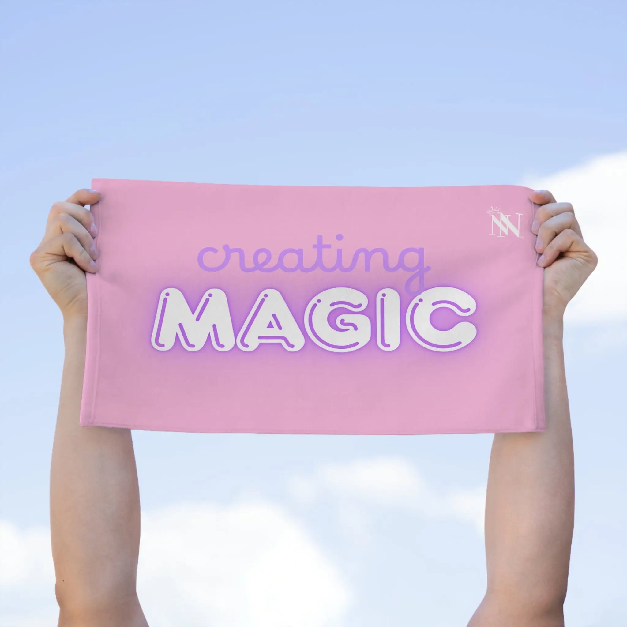 Creating Magic Light Pink | Mix & Match Soft Fun-Flirty Lovers’ Towels