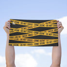 Crime Scene Black Mix & Match Soft Sex Towels | Flirty Lovers’ Gifts