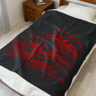 Crimson Tide | Mix & Match Soft Fun-Flirty Lovers’ Blankets