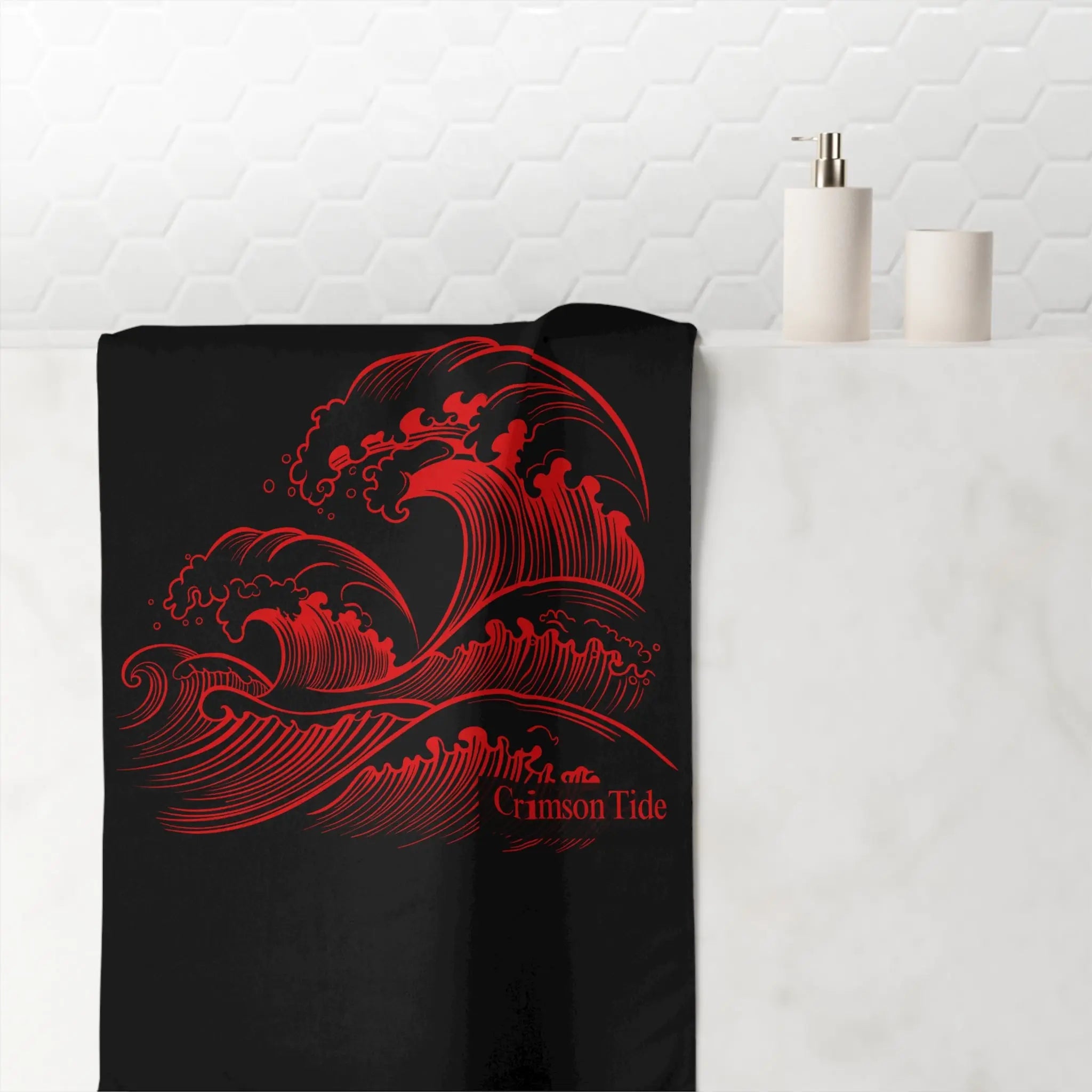 Crimson Tide | Mix & Match XL Fun-Flirty Lovers’ Towels