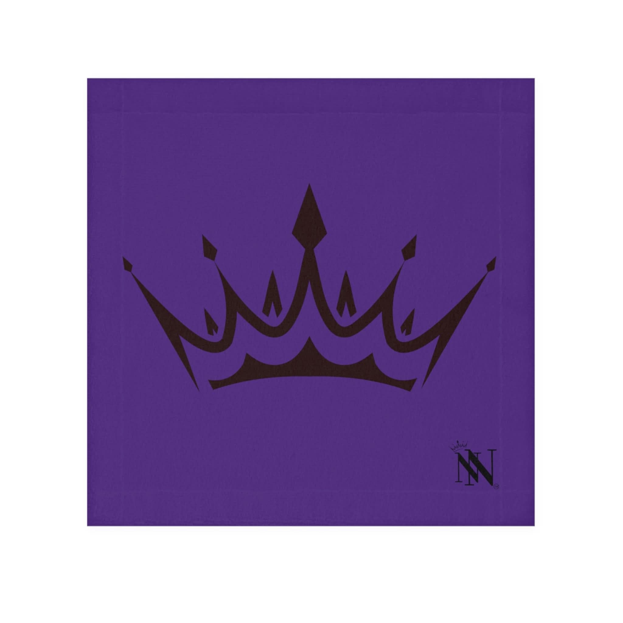 Crowned Purple | Mix & Match Lils’ Fun-Flirty Lovers’ Towels