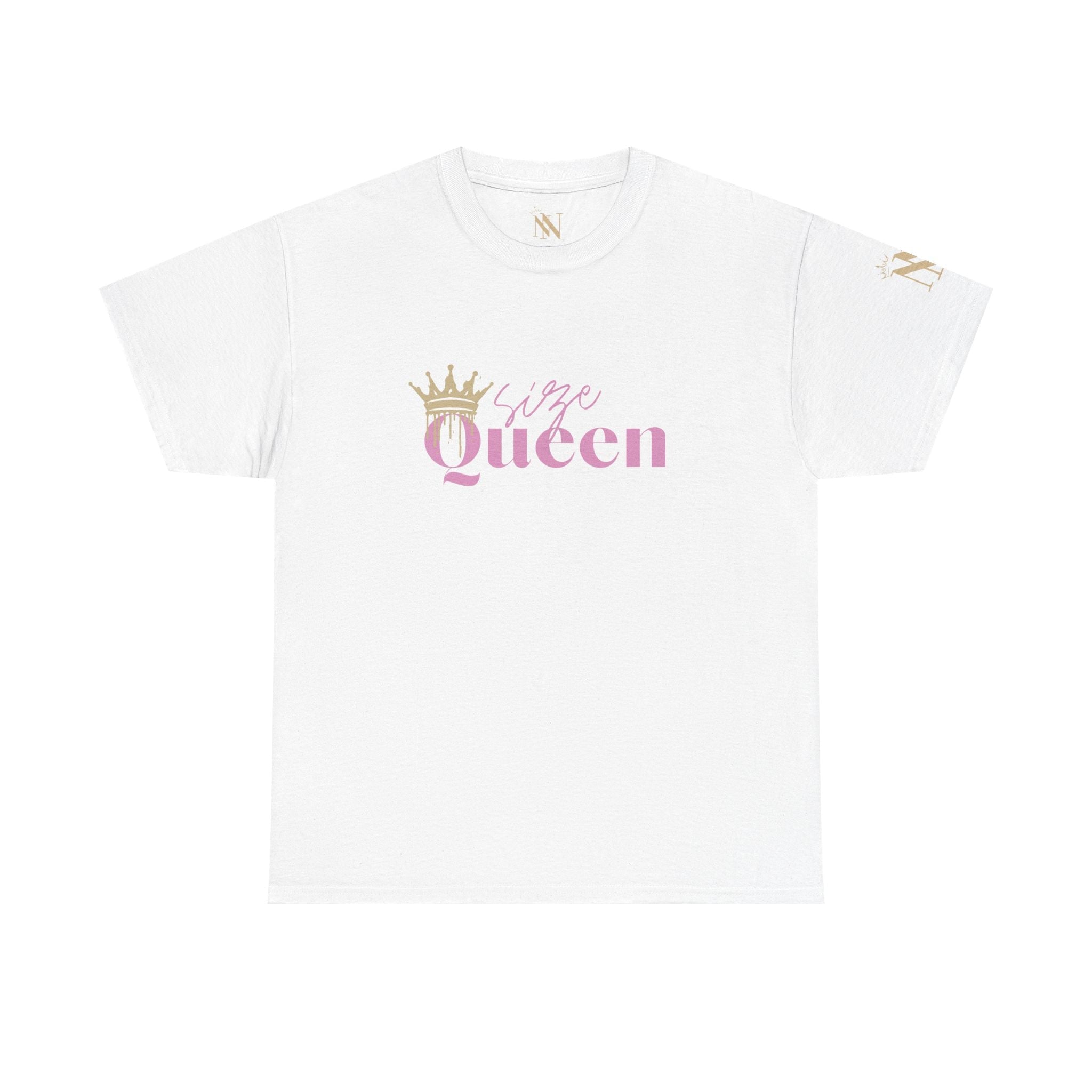 Crowned Size Queen | Mix & Match 100% Cotton Unisex Fun-Flirty Lovers’ Tees
