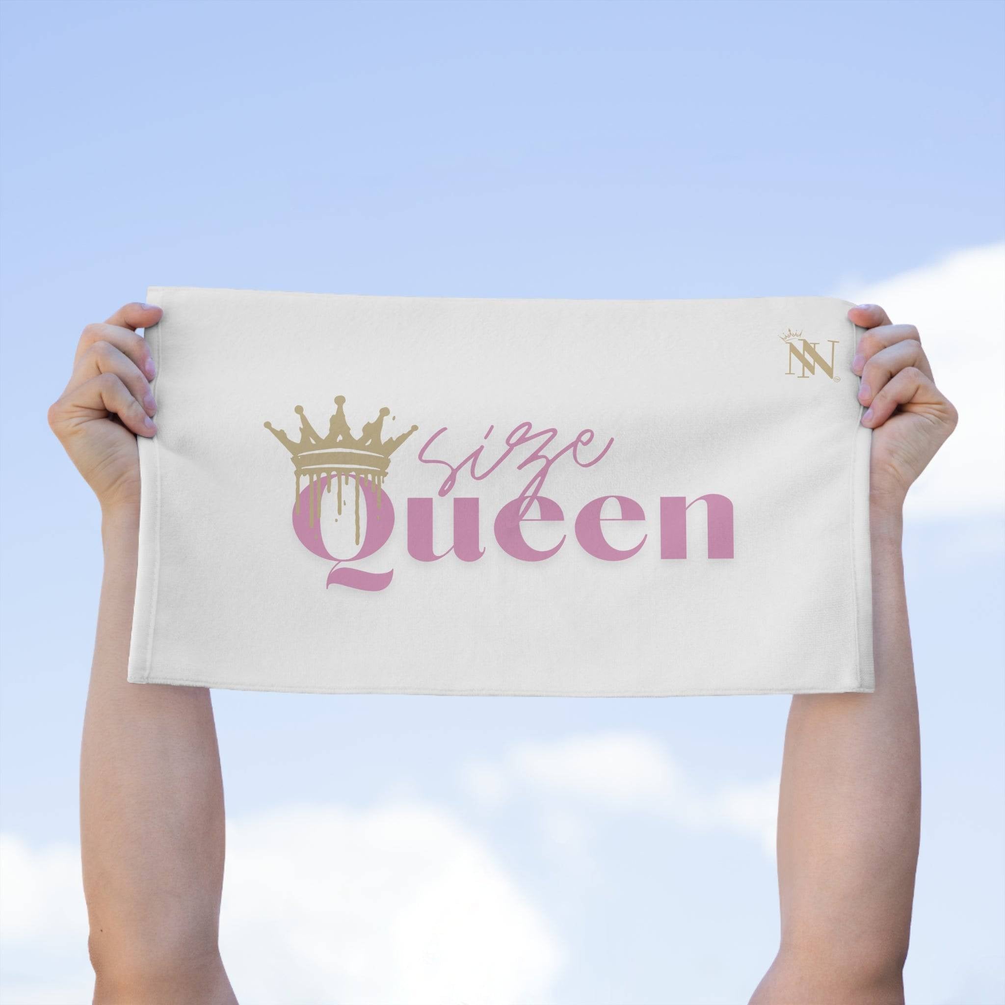 Crowned Size Queen | Mix & Match Soft Fun-Flirty Lovers’ Towels