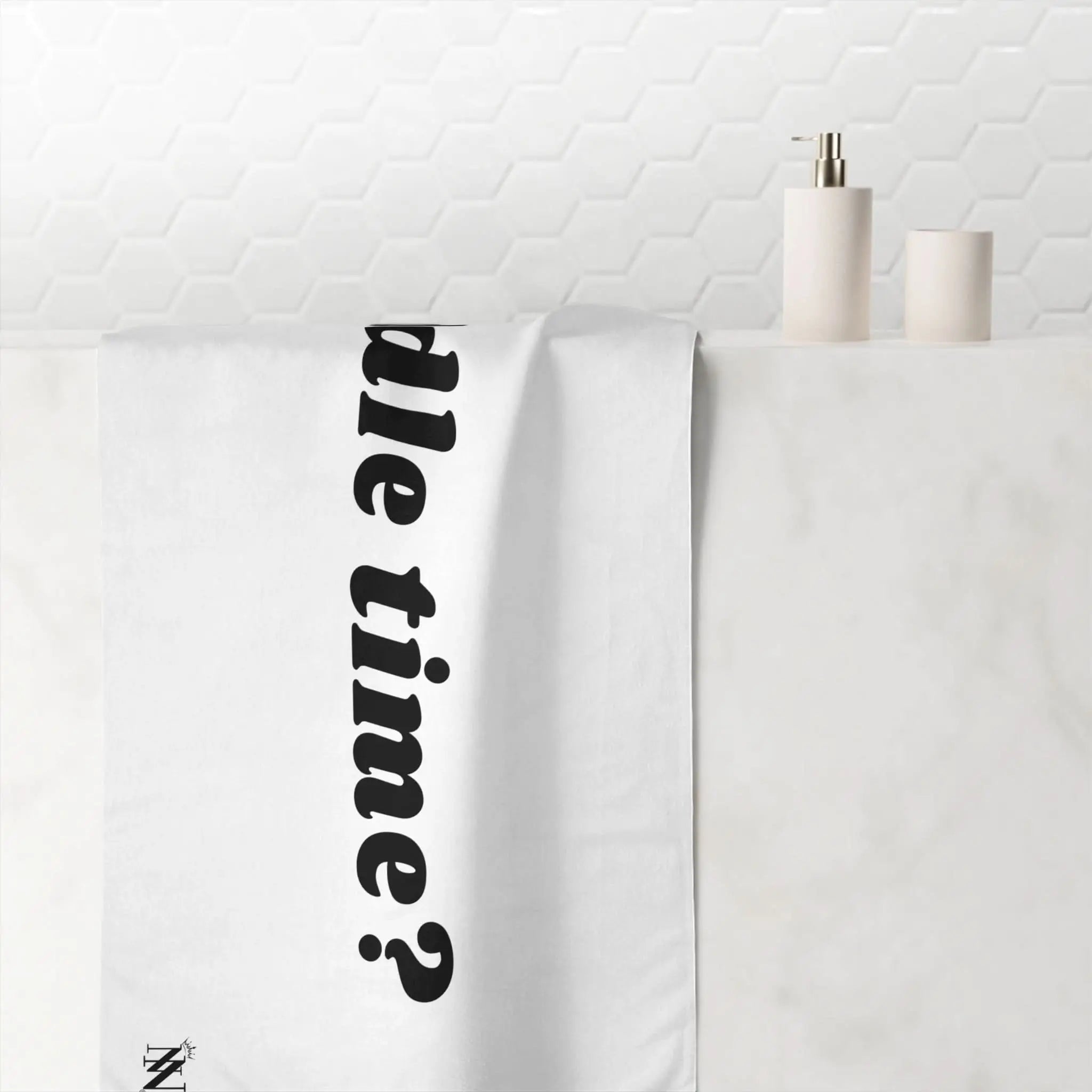 Cuddle Time? | Mix & Match Naughty XL Fun-Flirty Lovers’ Towels
