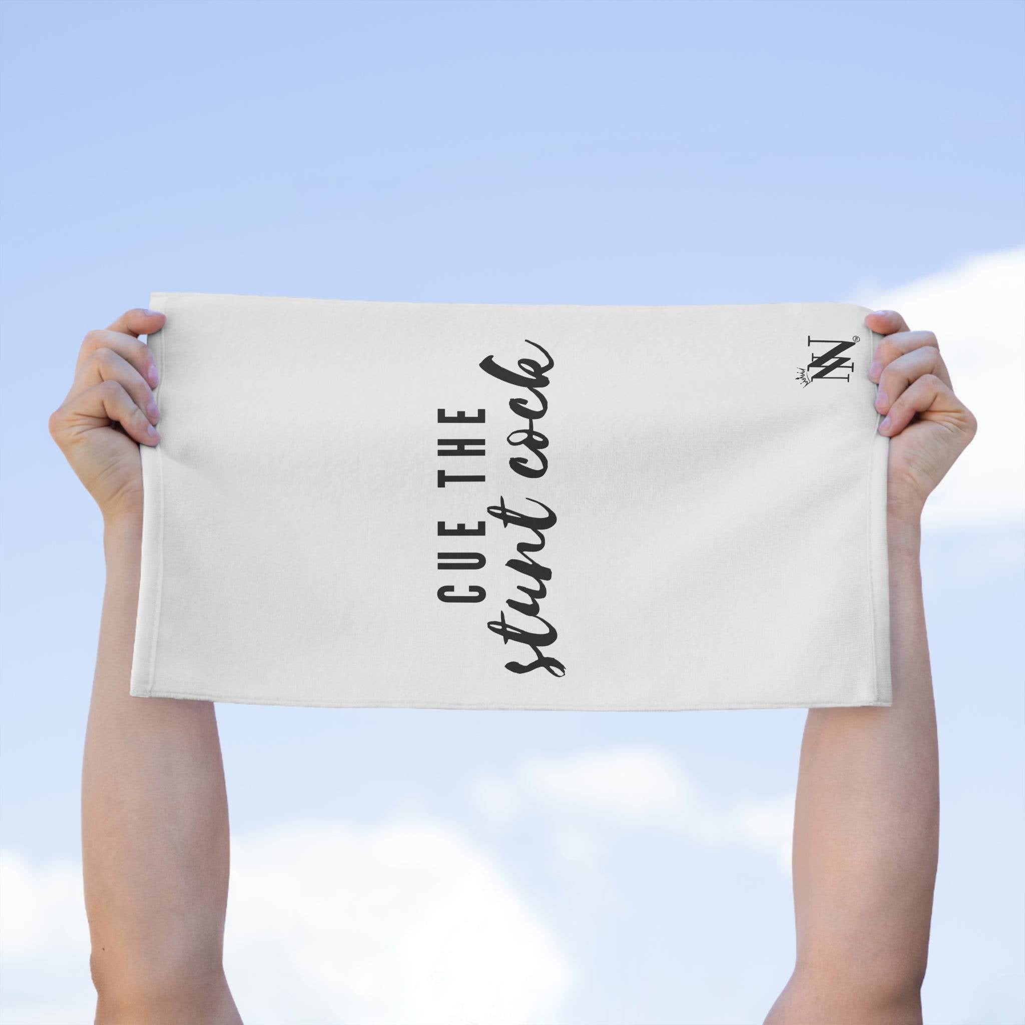 Cue the Stunt Cock | Mix & Match Soft Fun-Flirty Lovers’ Towels