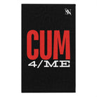 Cum 4/Me Black Mix & Match Soft Sex Towels | Flirty Lovers’ Gifts