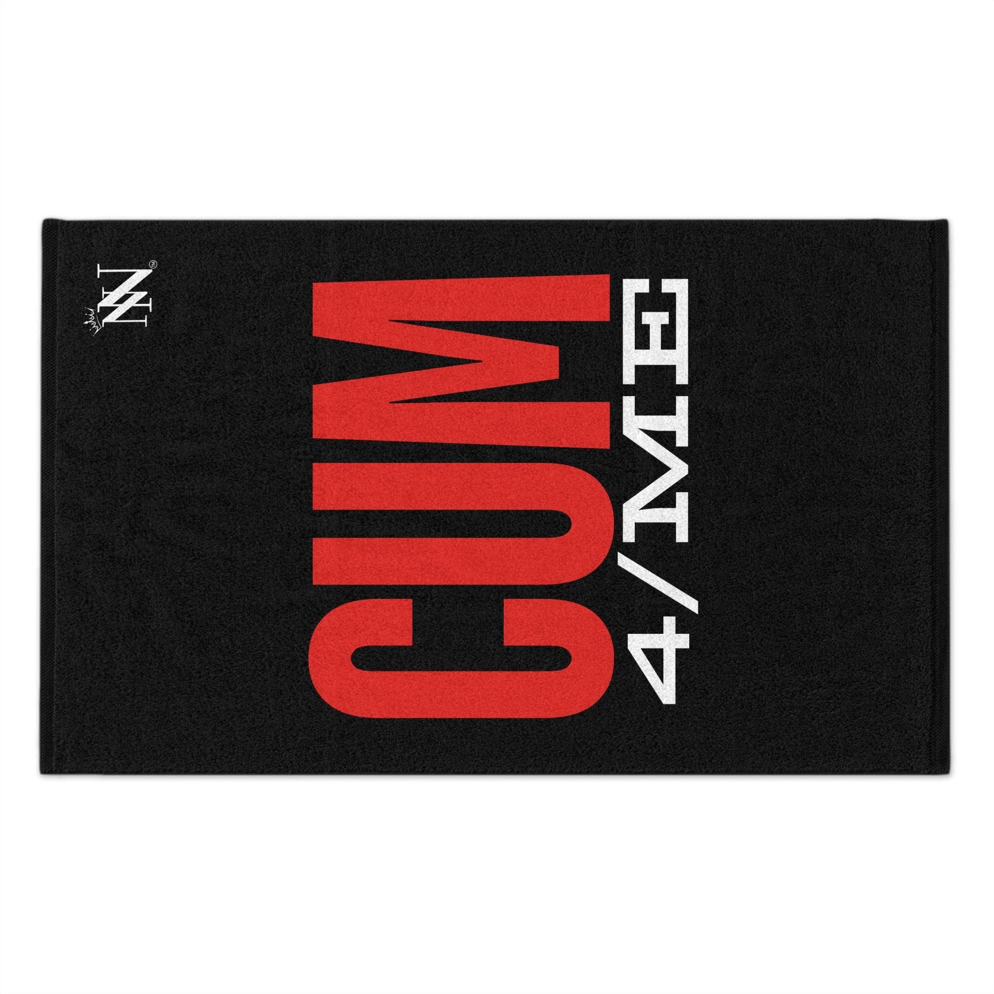 Cum 4/Me Black Mix & Match Soft Sex Towels | Flirty Lovers’ Gifts