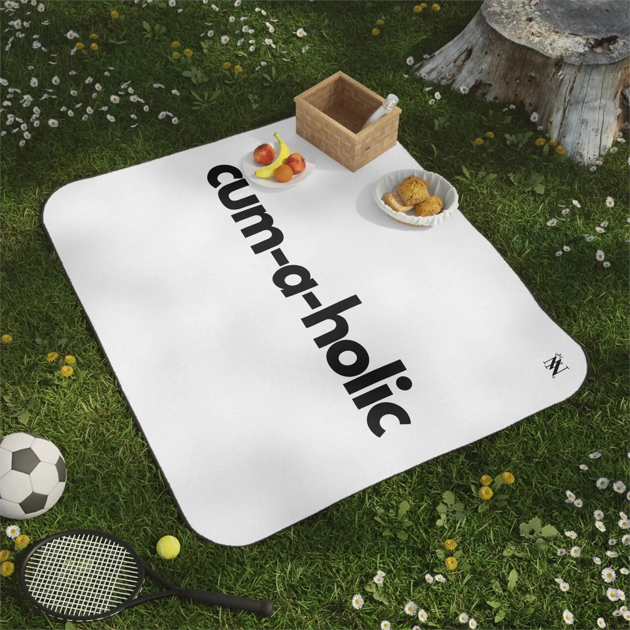 Cum-A-Holic | Mix Match Fun-Flirty Lovers’ Water-Resistant Blankets