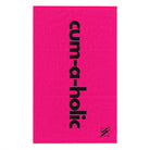 Cum-a-Holic Pink Mix & Match Soft Sex Towels | Flirty Lovers’ Gifts