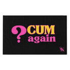 ? Cum Again Black Mix Match Soft Sex Towels | Flirty Lovers’ Gifts