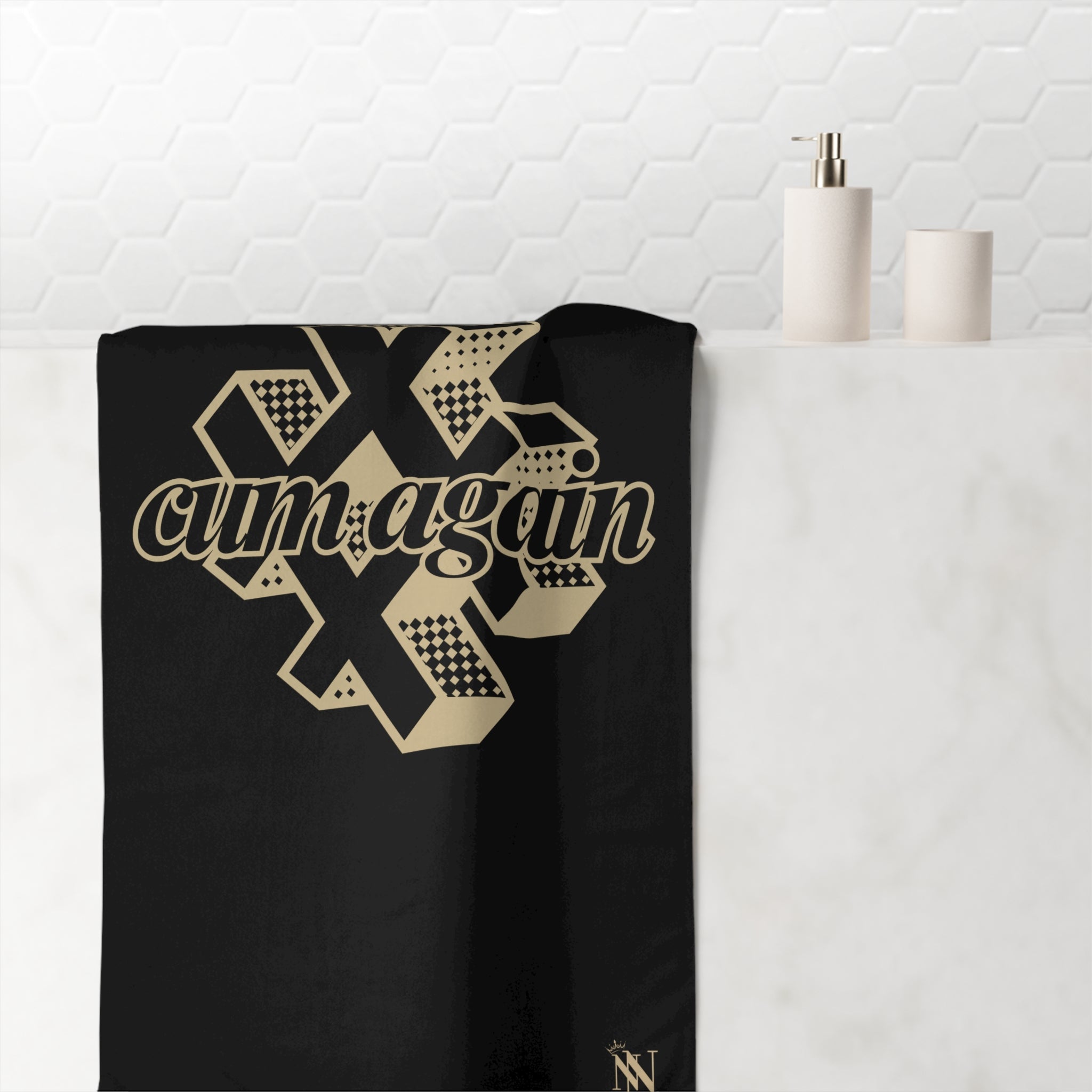 # Cum Again | Mix & Match XL Fun-Flirty Lovers’ Towels