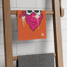 Cum Bandit Orange | Mix & Match Soft Fun-Flirty Lovers’ Towels